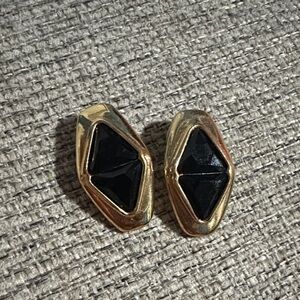 VTG SAL Gold Geometric Earrings